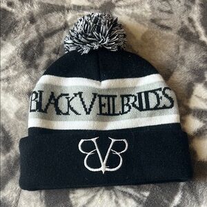 Black Veil Brides Knit Beanie with Pom